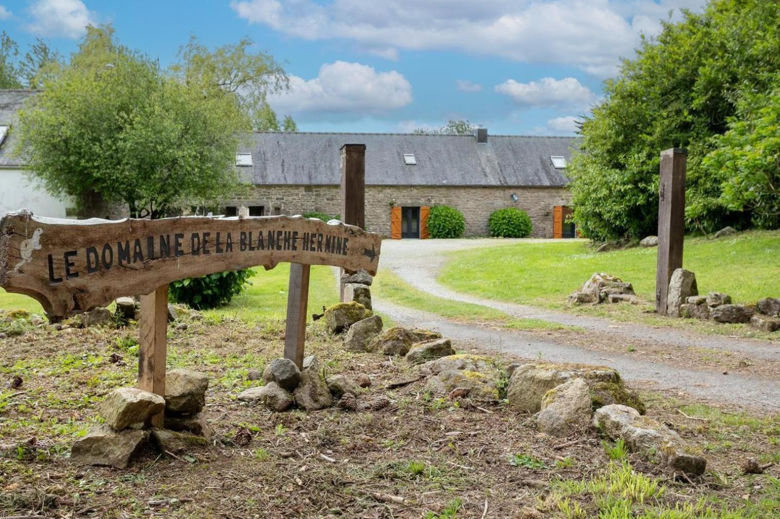 Domaine De La Blanche Hermine Plounerin Екстер'єр фото